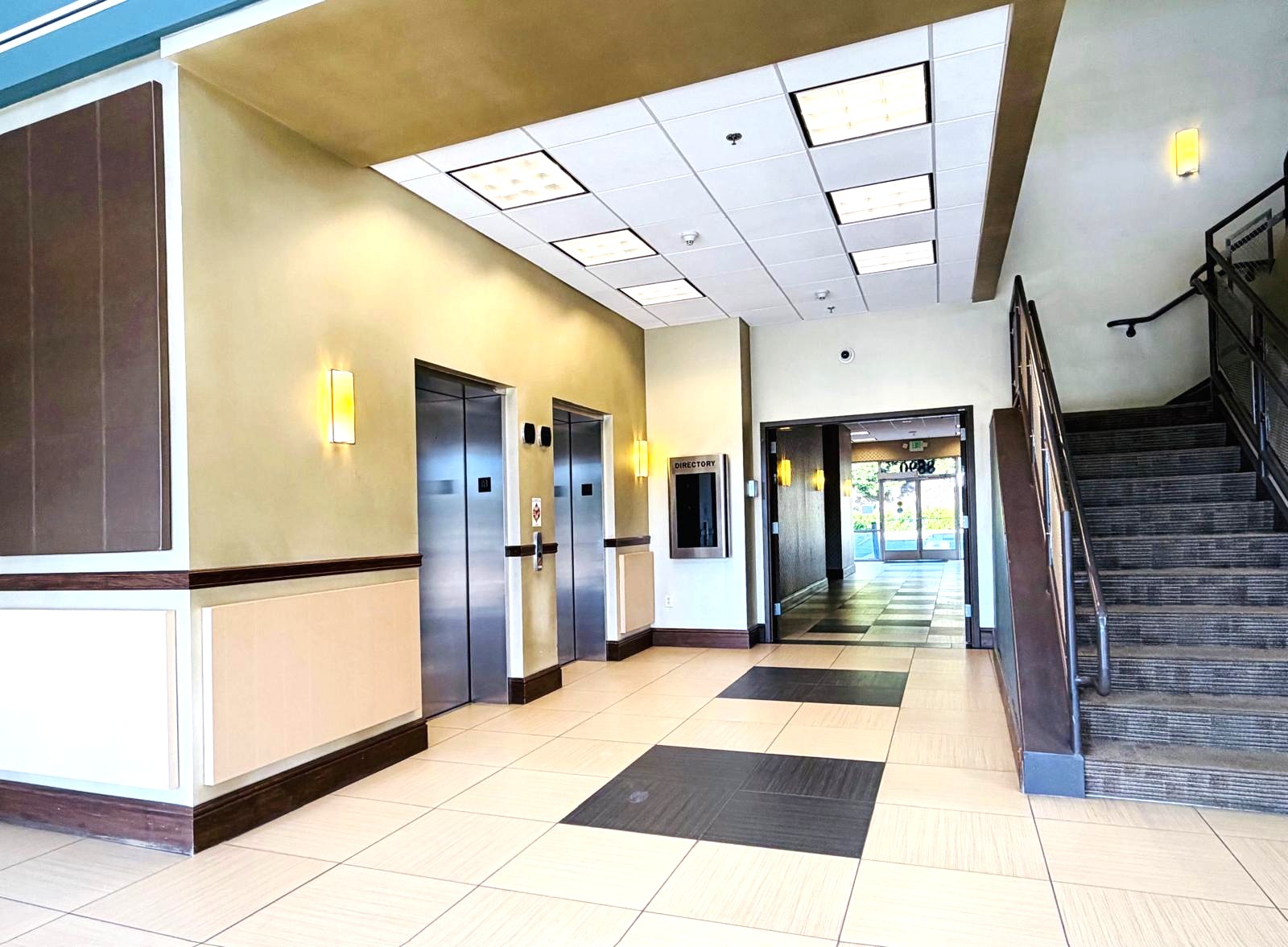 Clinic hallway